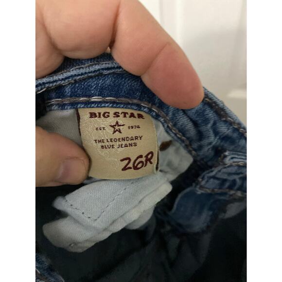 Big Star Nico Distressed Jeans size 26r - Picture 9 of 10